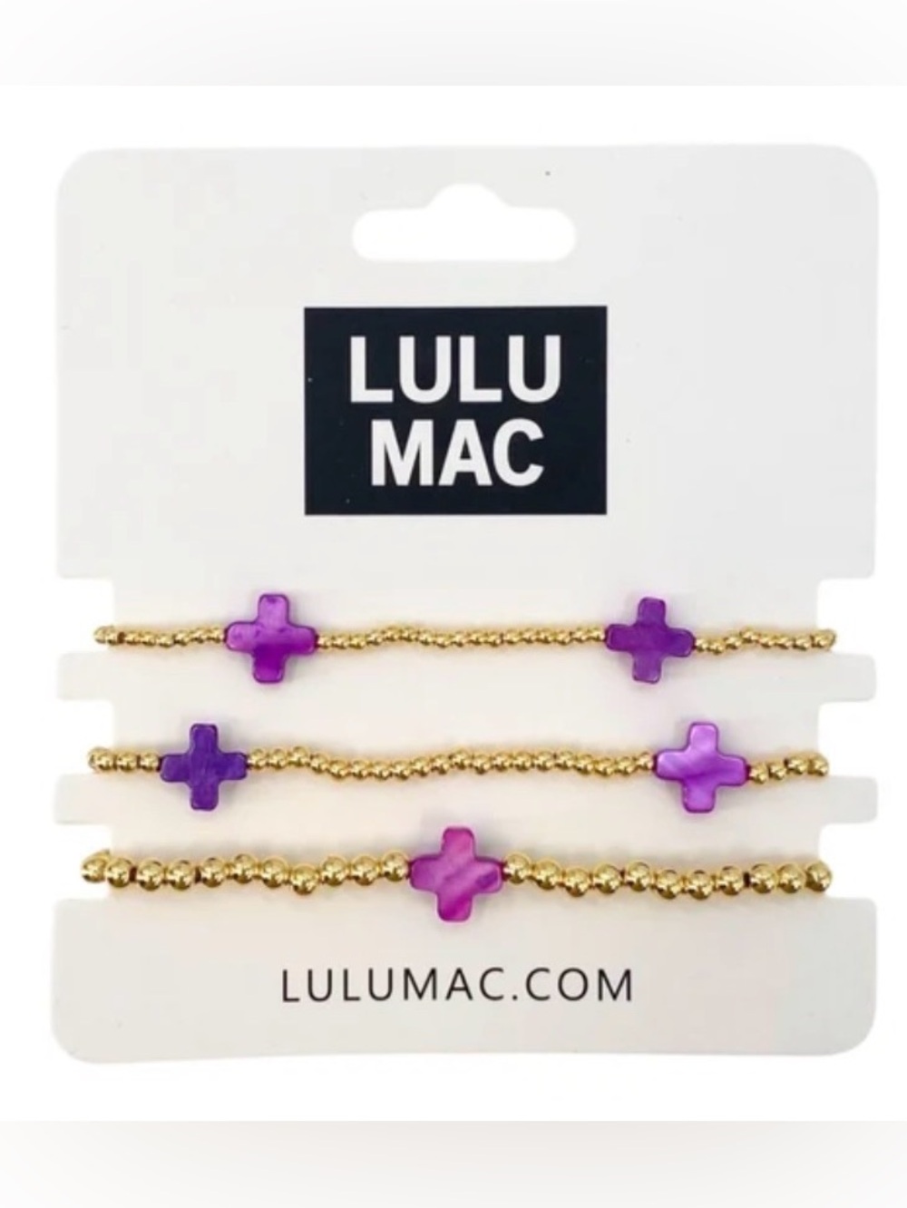 💜🐯💜 LULU MAC Bracelet Set
